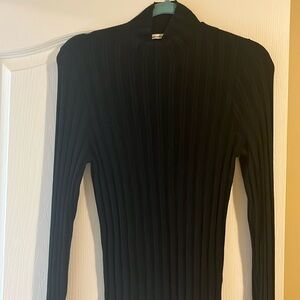 Mock neck ribbed knit - Abercrombie and Fitch